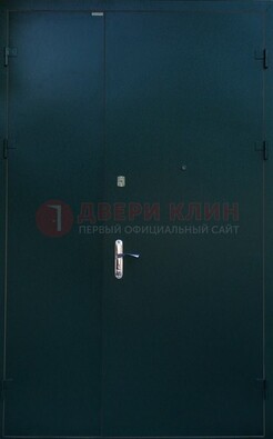 Черная тамбурная дверь ДТМ-36 в Тихвине